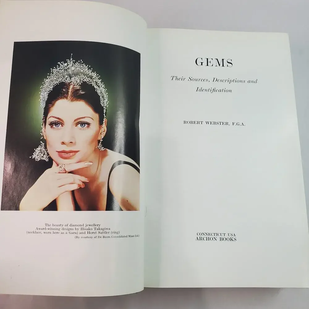 Gems Their Sources, Descriptions and Identification - R. Webster 2nd Ed Revised